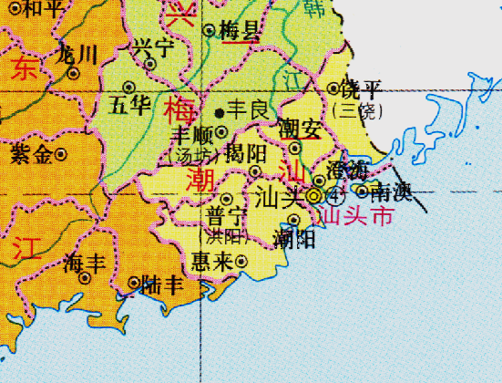 潮汕包括哪些地区，潮汕包括哪些地区和县（潮汕包括哪几个区域）