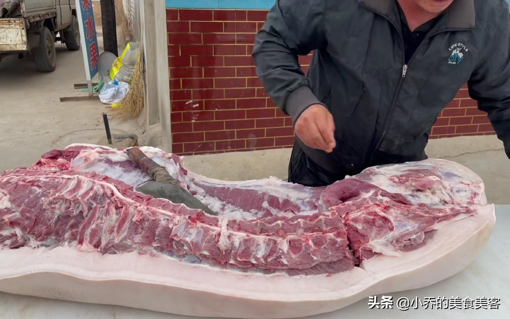 猪肉部位名称及图片;猪肉部位名称及图片二刀肉（图解猪肉部位名称）