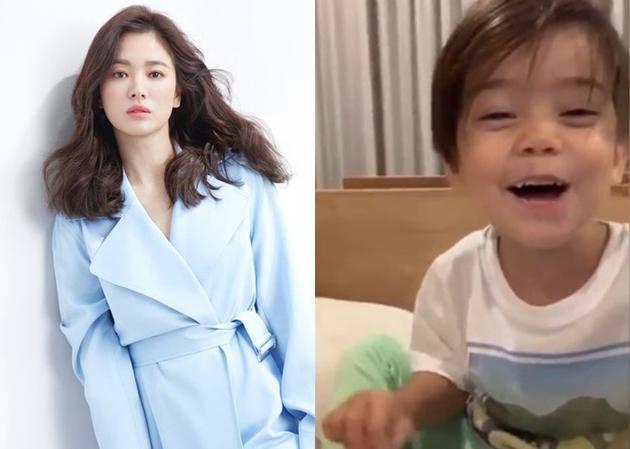 宋慧乔外甥为其唱生日歌超萌 乔妹感谢粉丝应援（宋慧乔过生日）